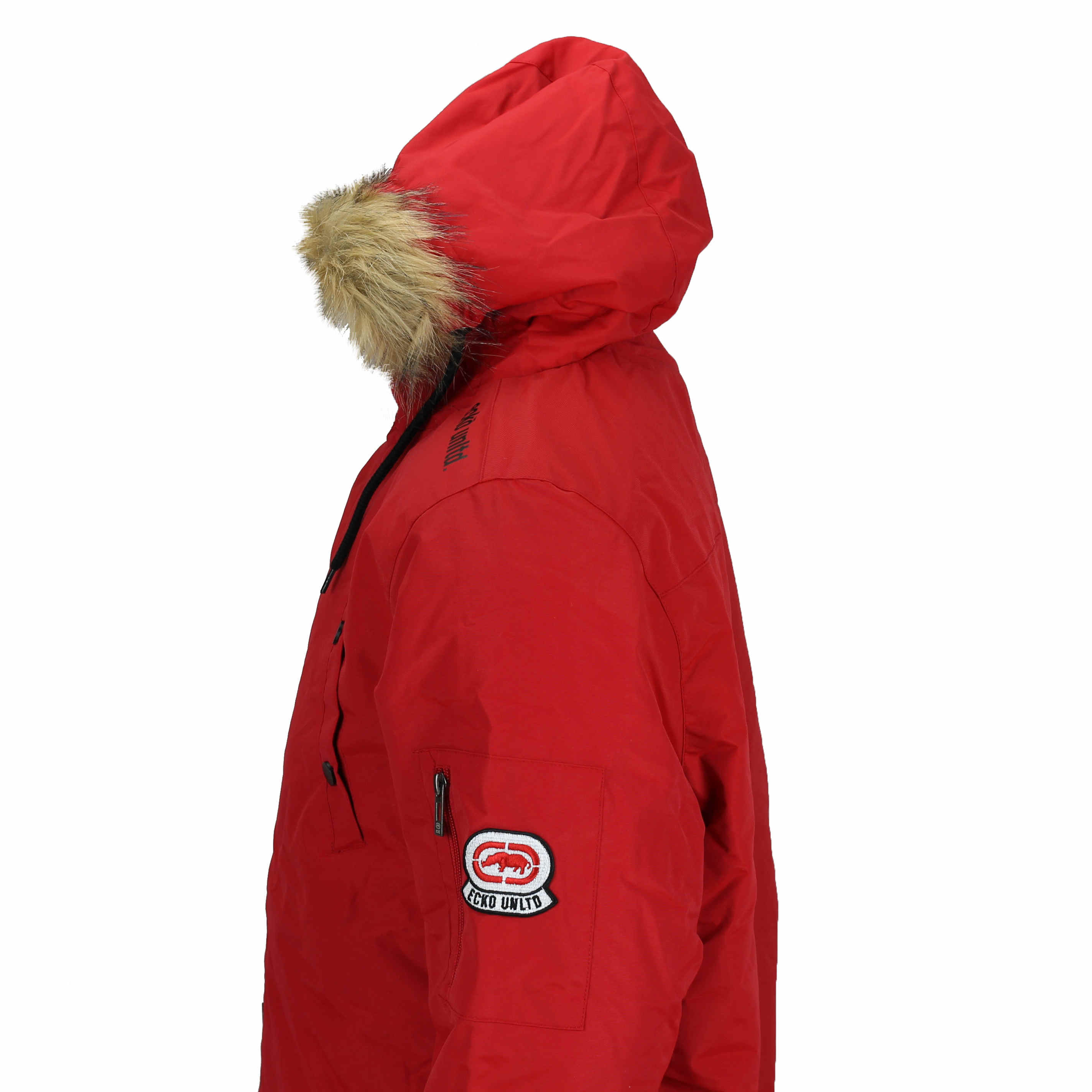 ecko red down parka